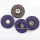 115mm strip clean disc purple polishing metal